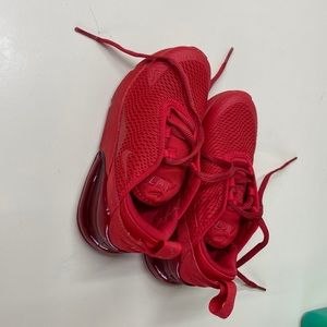 Brand new red Nike air toddler boy sneakers